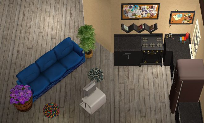 sims 2 meble na ukos i poza siatką