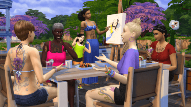 Nowe tatuaże w The Sims 4